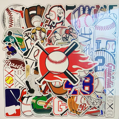 50 pc Baseball Stickers