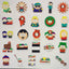 50pc South Park Stickers