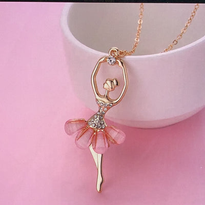 Ballerina necklace