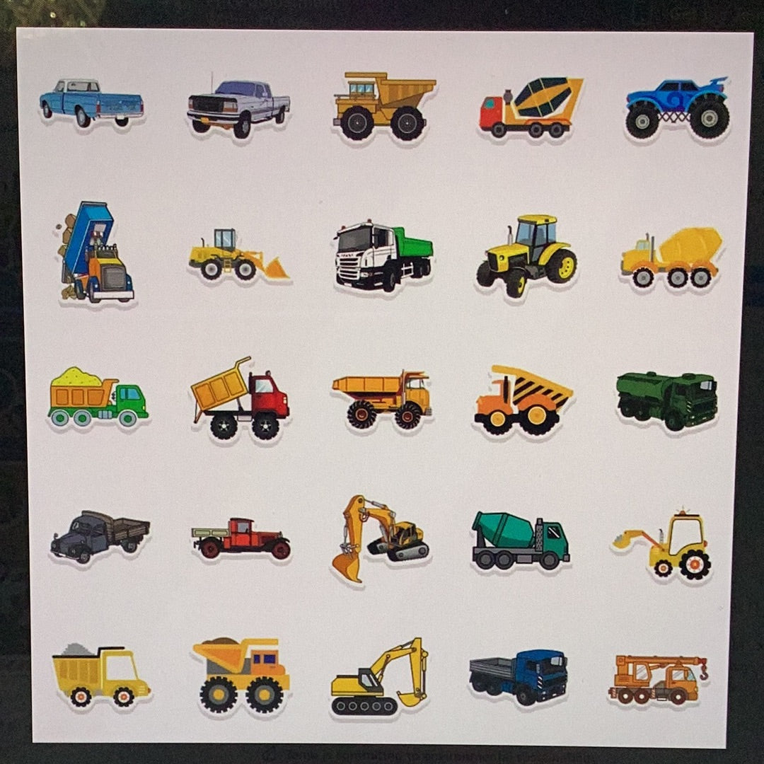 50pc Truck Stickers