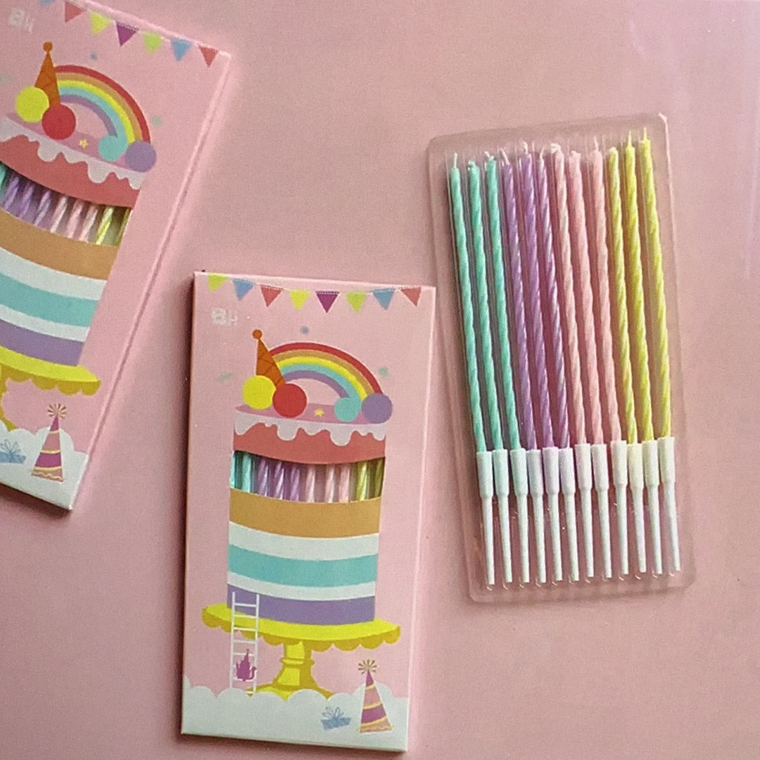 12pc Birthday Candles