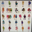 50pc Fashionista Stickers