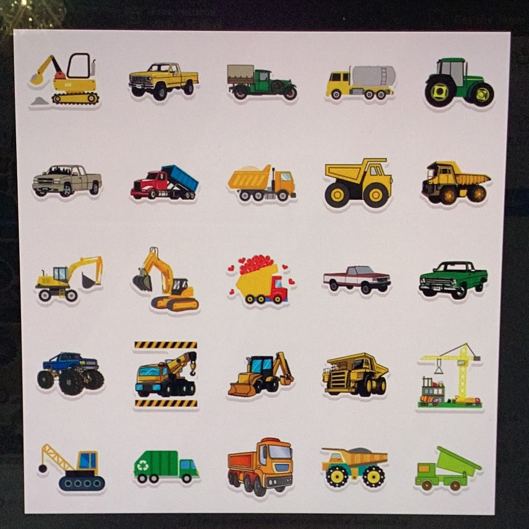 50pc Truck Stickers