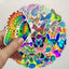 50 pc Butterfly stickers