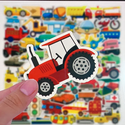 50pc Vehicle Stickers