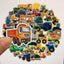 50pc Truck Stickers