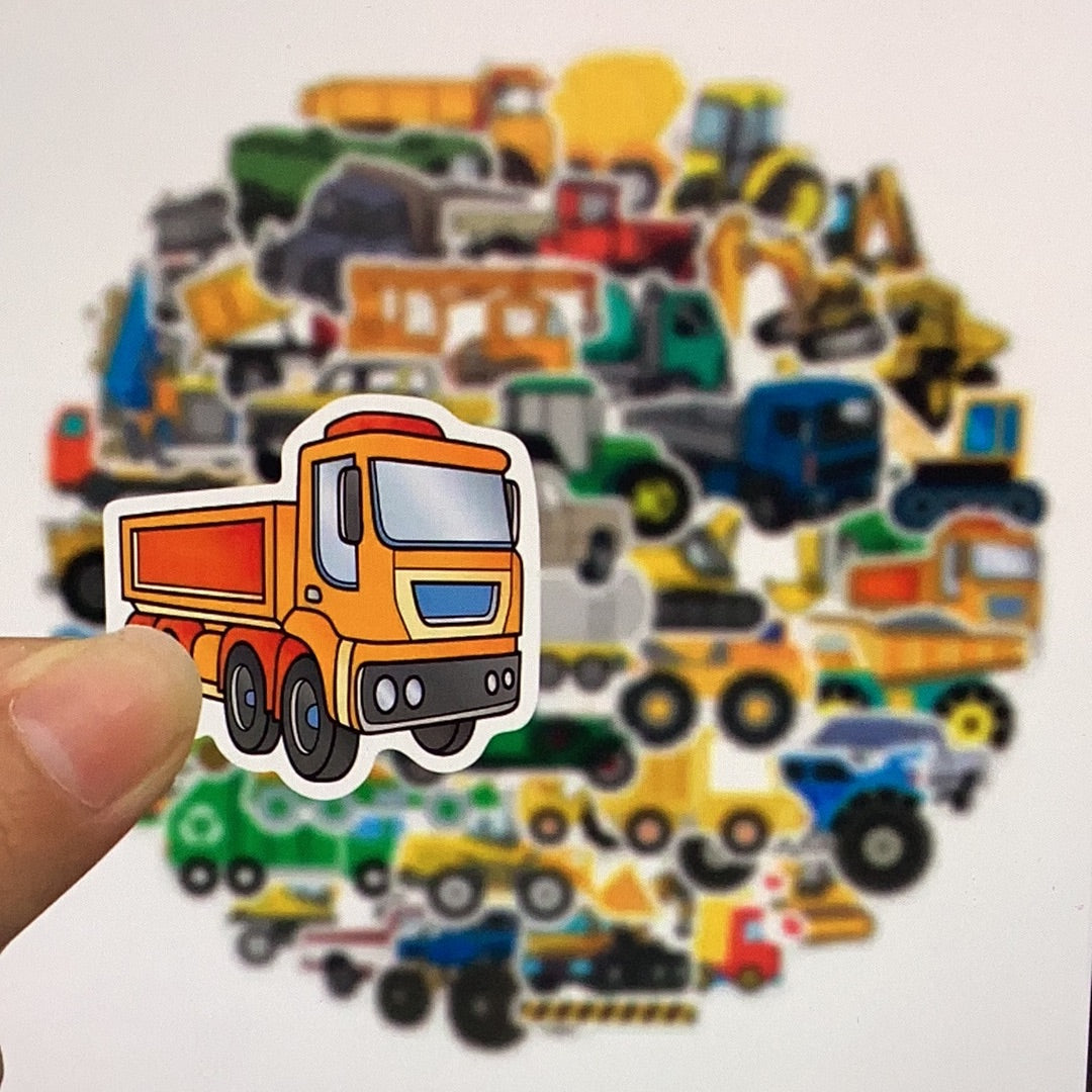 50pc Truck Stickers