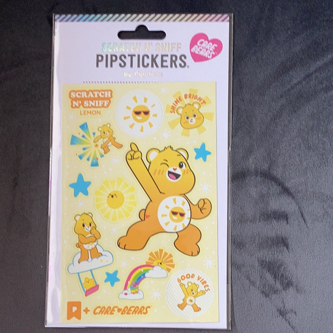 Pipstick Care Bear Stickers