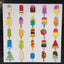 50pc Popsicle Stickers