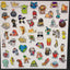 50 pc Funny Collection Stickers