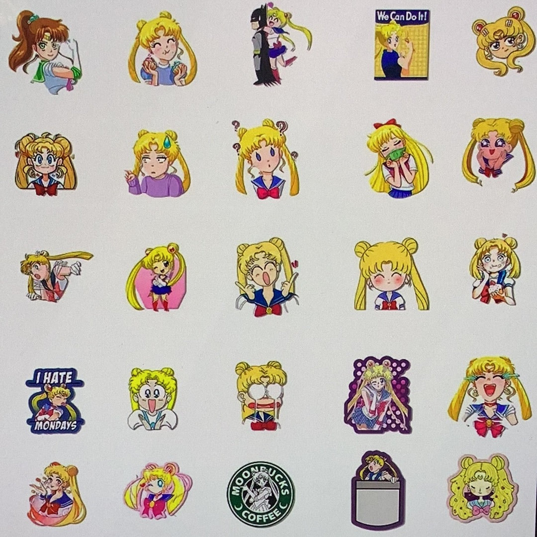 50 pcs Anime Stickers