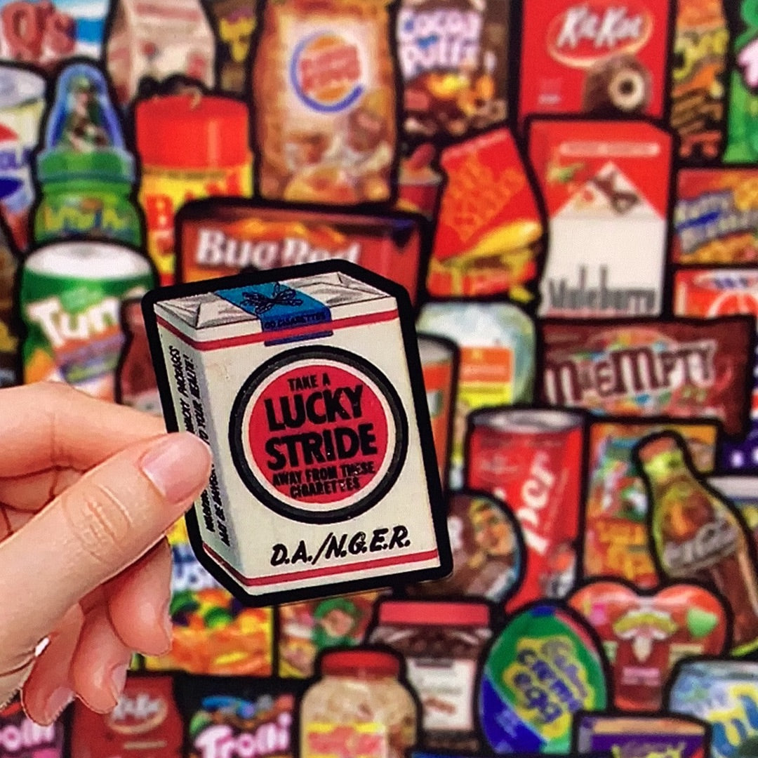 American snacks stickers