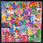 50 pc Retro Care Bears Stickers