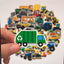 50pc Truck Stickers