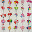 50 pc Balloon Stickers