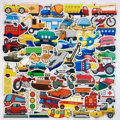 50pc Vehicle Stickers