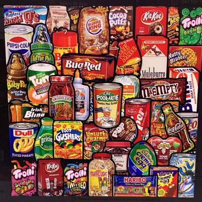 American snacks stickers