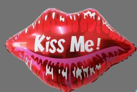 'Kiss Me!' Lips Balloon