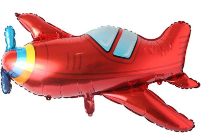 Shaped Red Airplane Balloon