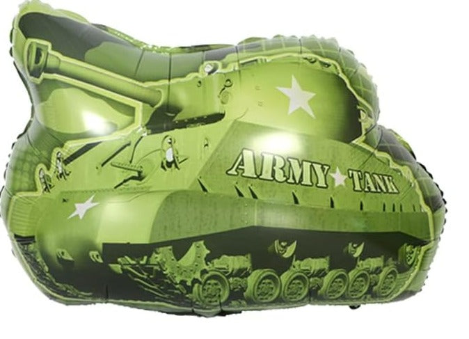 Army Tank Shaped Balloon - Large