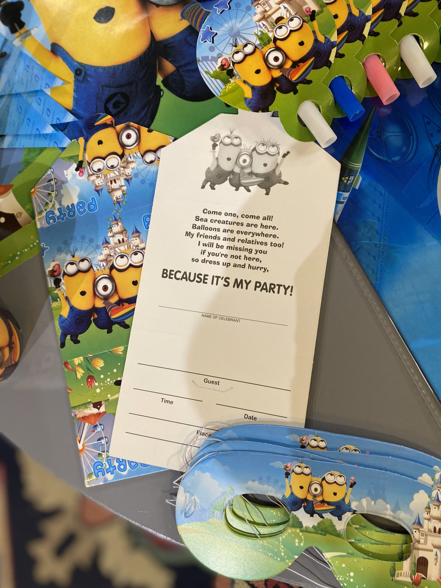 Minions Party Pack