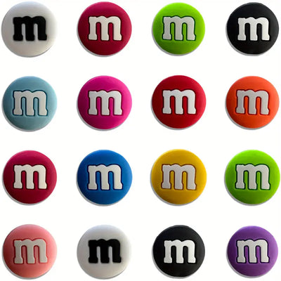 26 pc M & M Shoe Charms