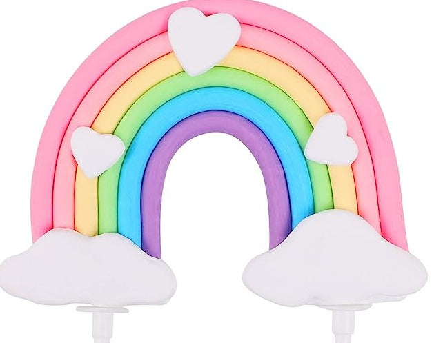 Rainbow Cake Topper