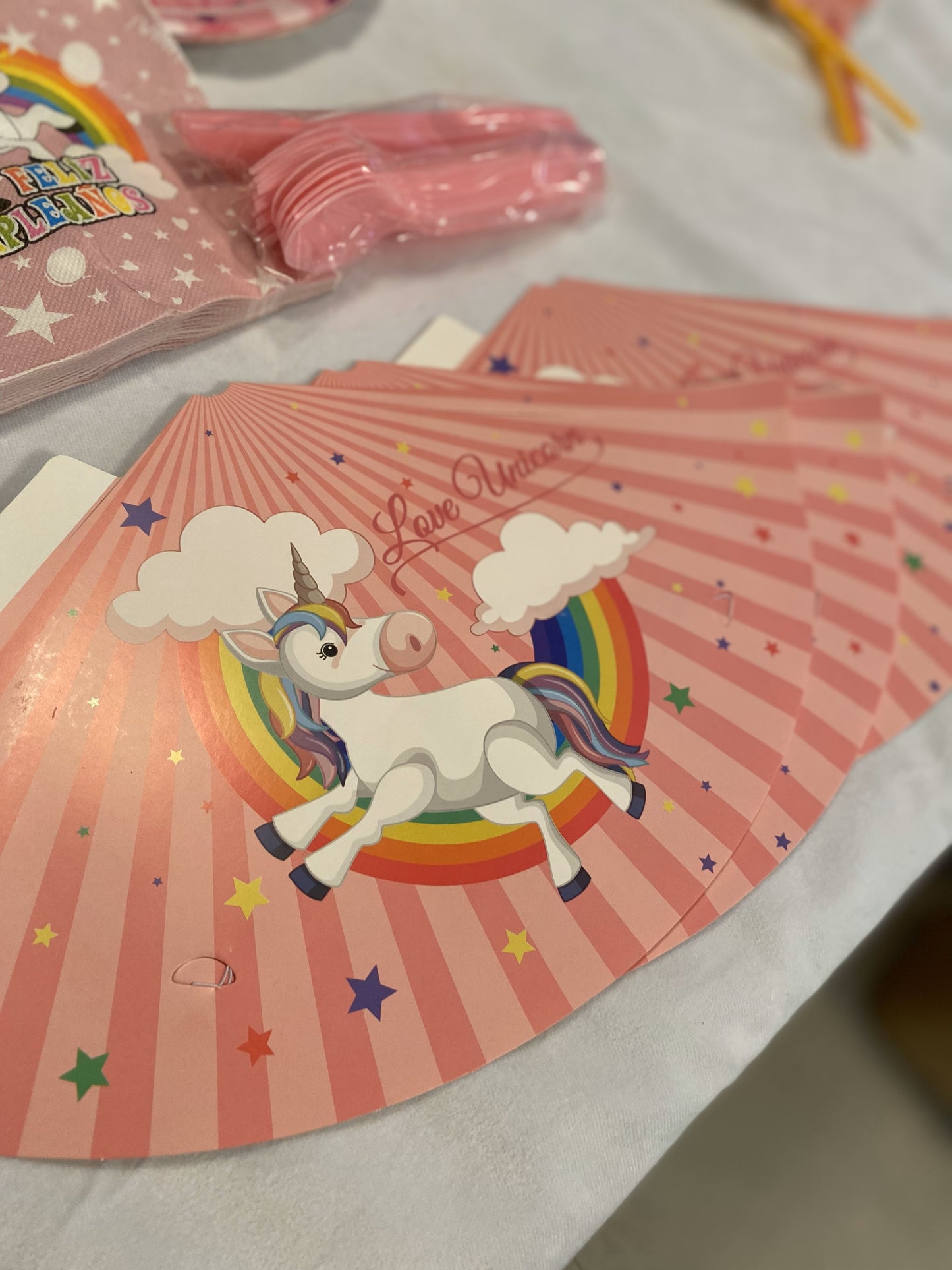 "Love Unicorns" Party Pack