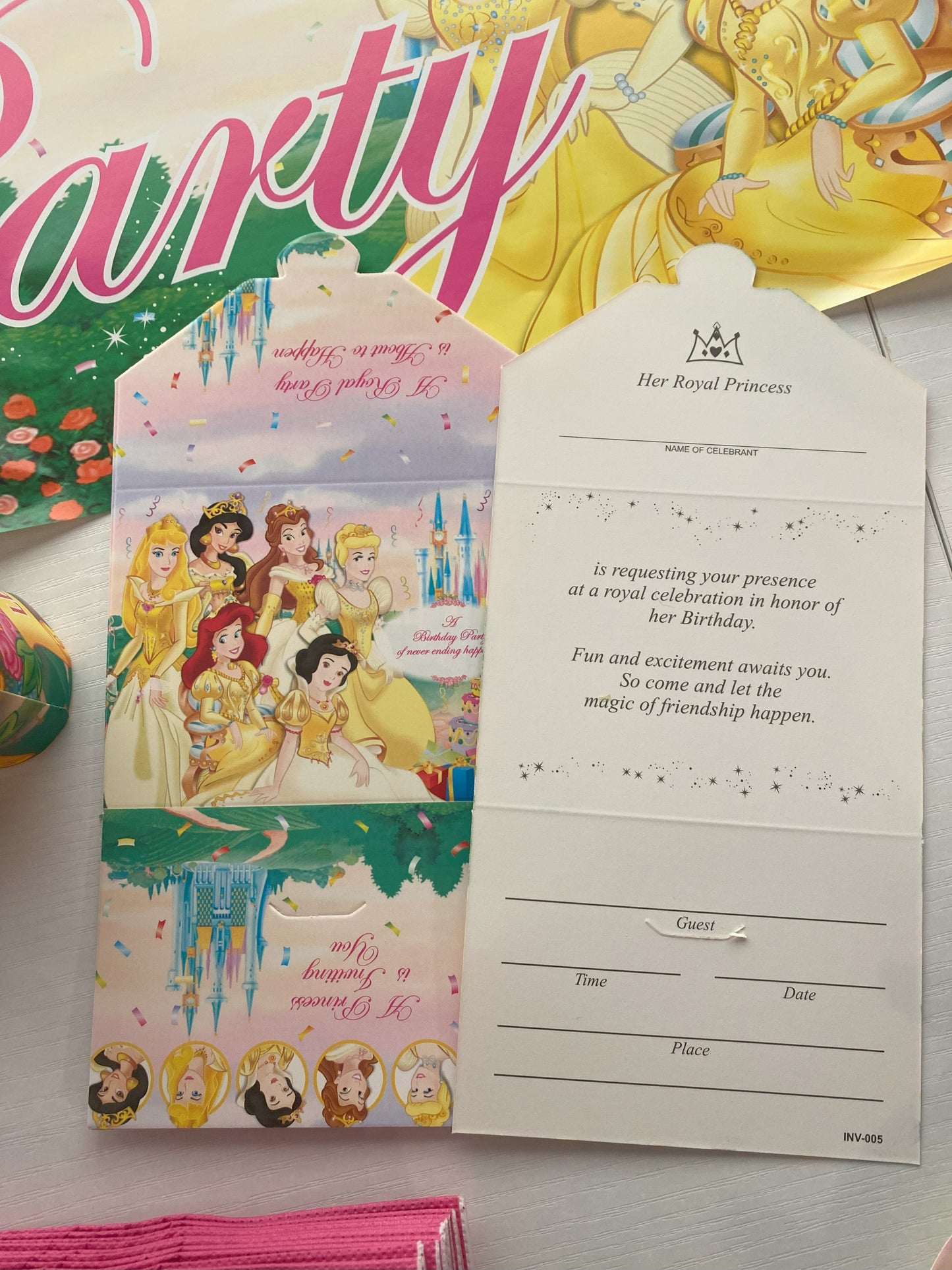 Disney Princess Party Pack