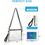 Clear PVC Crossbody Bag