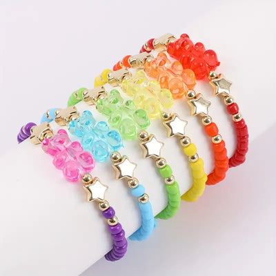 Rainbow Seed Bracelets