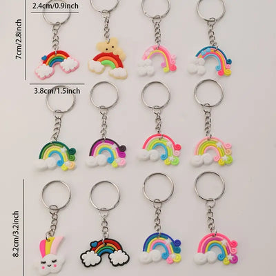 Rainbow Keychains