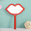 Lip Shape Hand Mirror