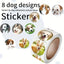 Dog Stickers-Roll