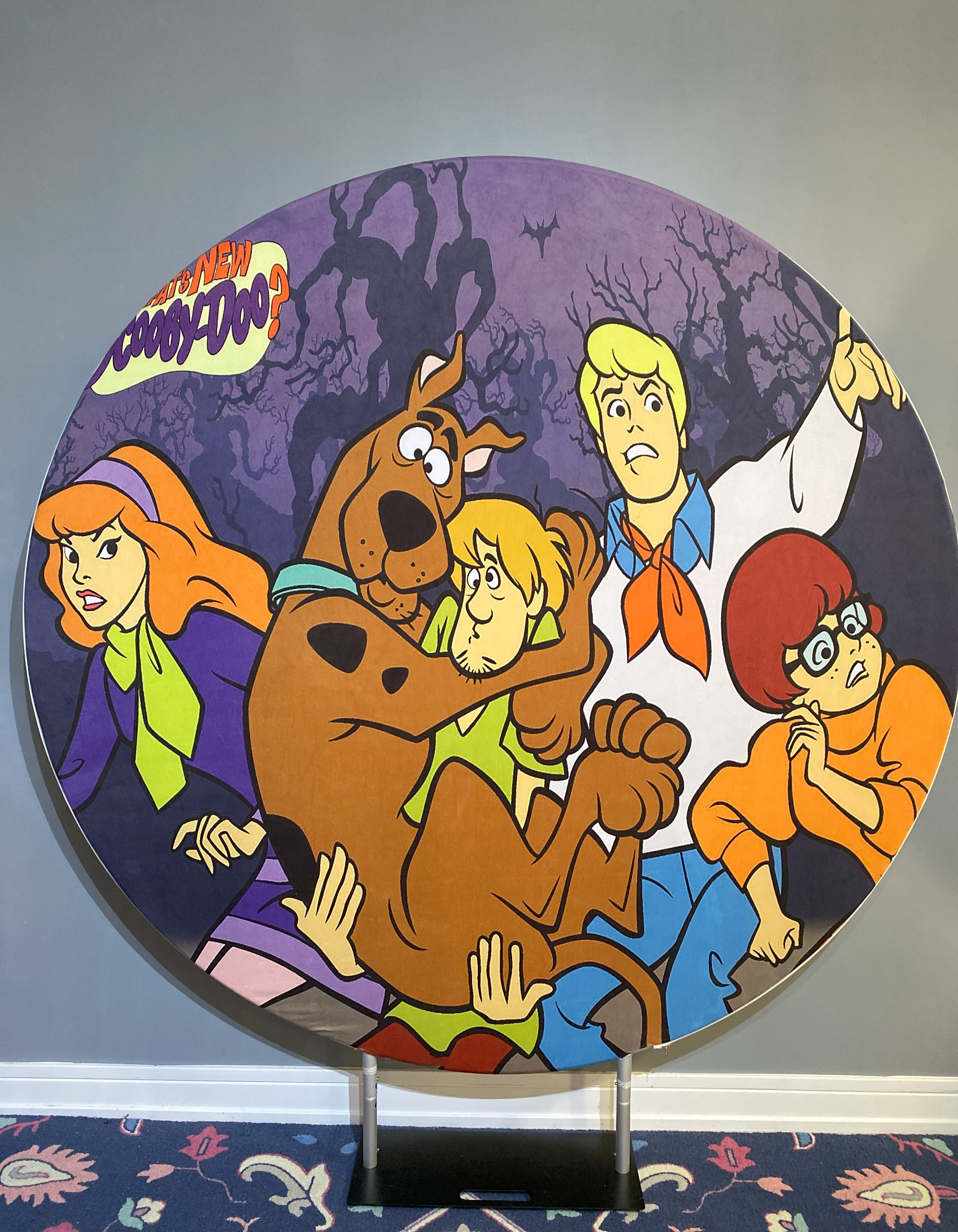 Scooby Doo Fabric Backdrop Cover Rental Pole Barn Chic Store