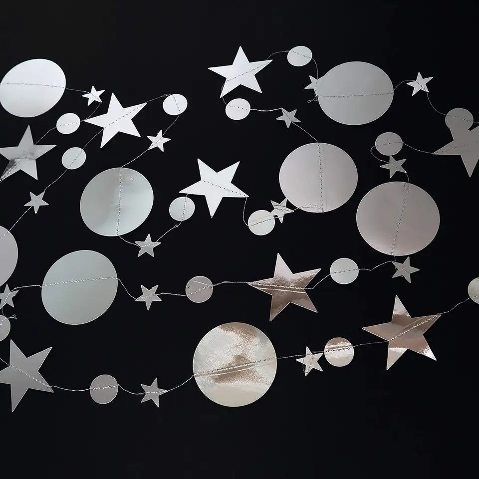 Circles and Stars Hanging Decor