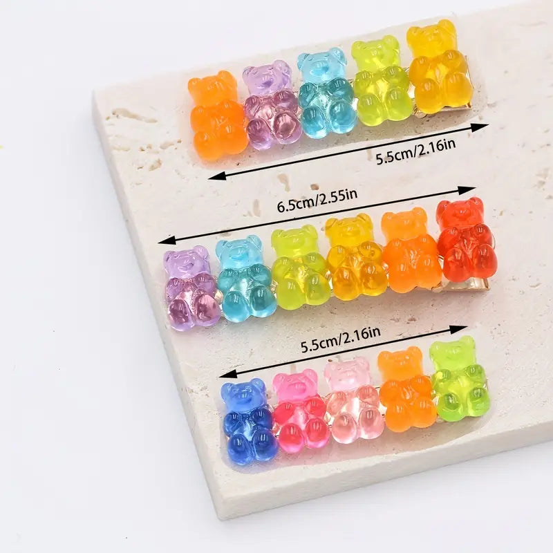 1 pc. Gummy Bear Hair Clip