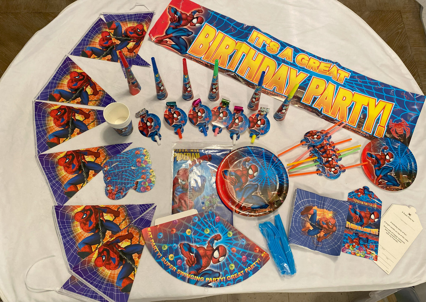 Spiderman Party Pack