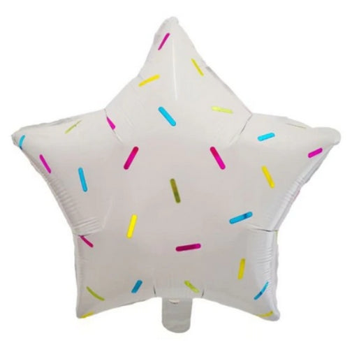 Star Shaped Sprinkles Balloon