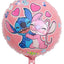 Stitch and Angel round balloon 2 sided