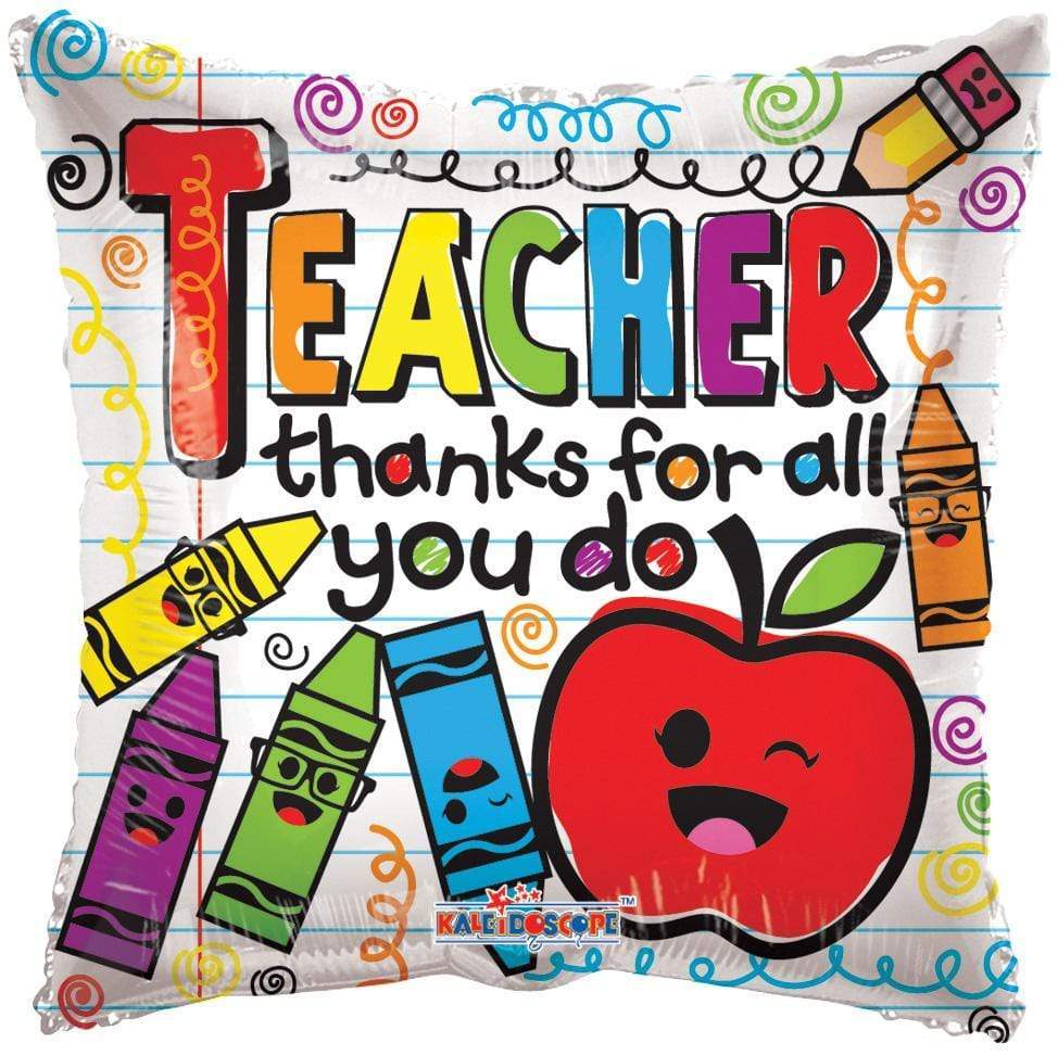 Teacher Appreciation Balloon