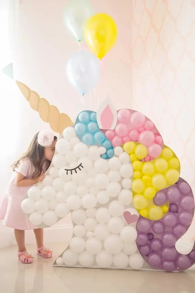 Unicorn Balloon Mosaic Kit