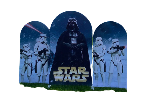 Star Wars Arch Backdrop Covers-Rental