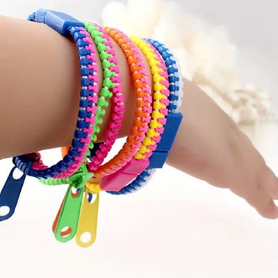 Zipper Bracelets-10 pack