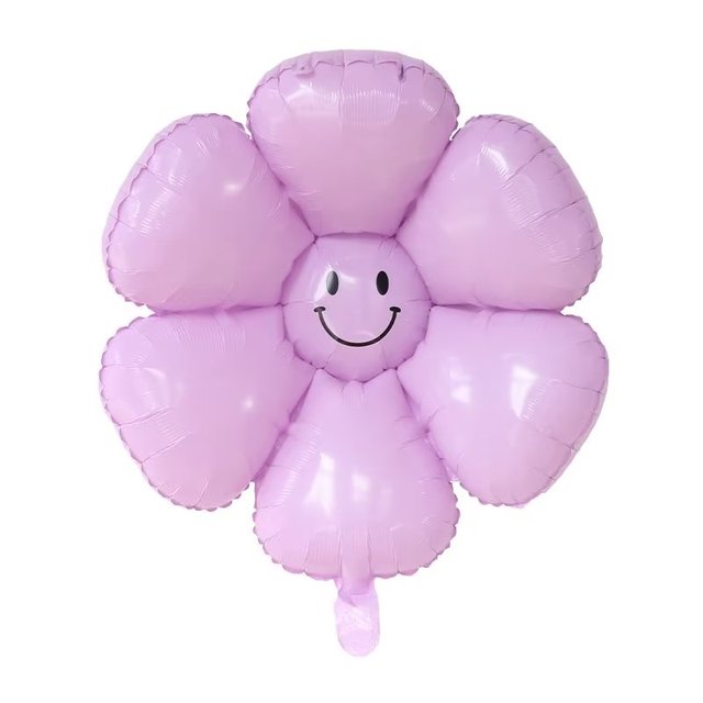 Smiley Face Daisy Balloons